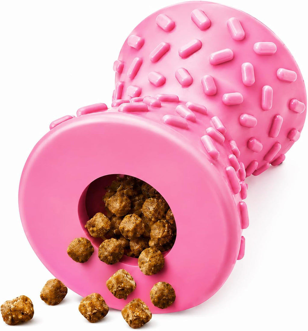 Treat Dispensing Dog Toy, Interactive Puzzle Toy for Small Dogs,Slow Feeder